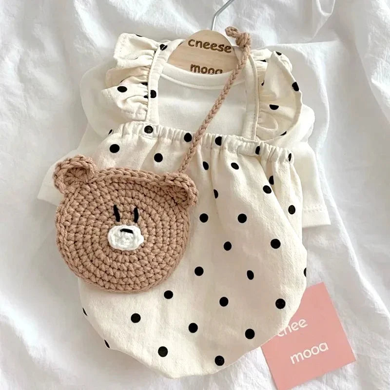 Cute Polka Dot Dog Dress – Summer Skirt for Small Dogs & Cats