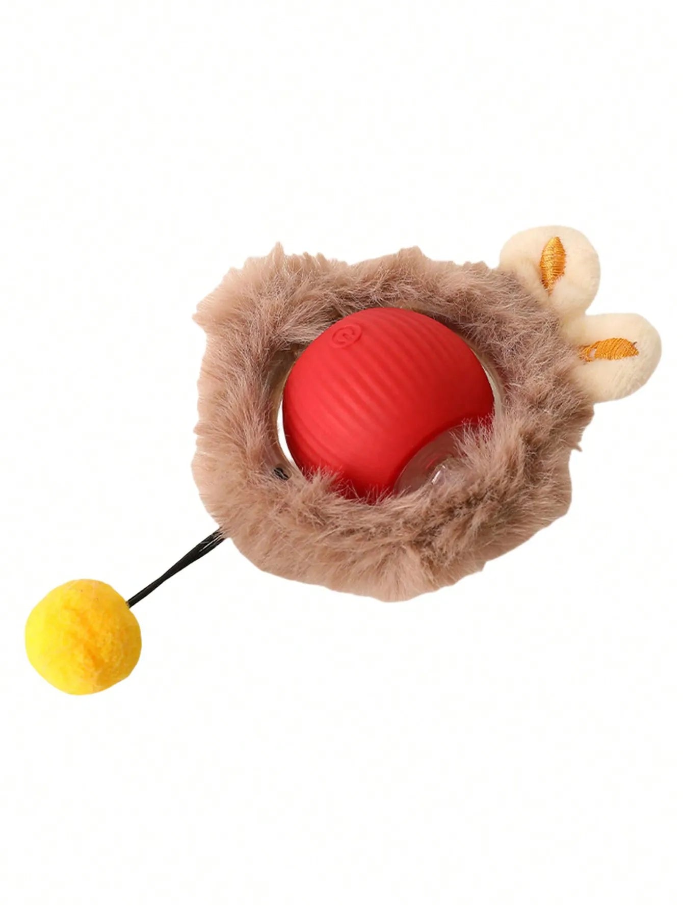 Electric Cat Hunting Toy Set – LED Ball, Tunnel Mat & Fluffy Balls, USB Rechargeable