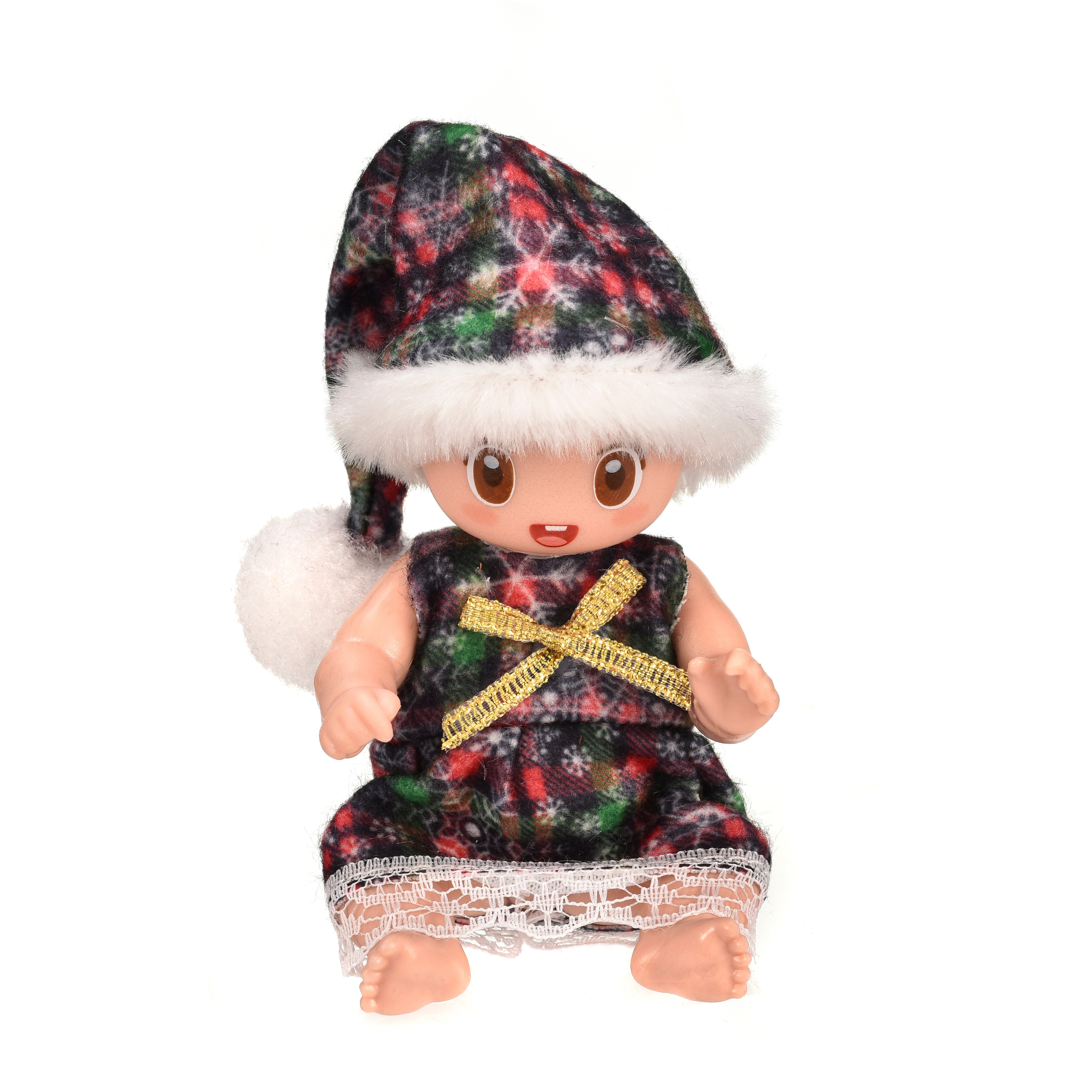 Set of six washable Mini Reborn Baby Dolls by I YAN, featuring lifelike features and adorable animal-themed clothes.