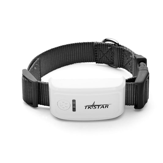 Waterproof GPS pet tracker by I YAN showing a compact device designed for real-time dog and cat location tracking.