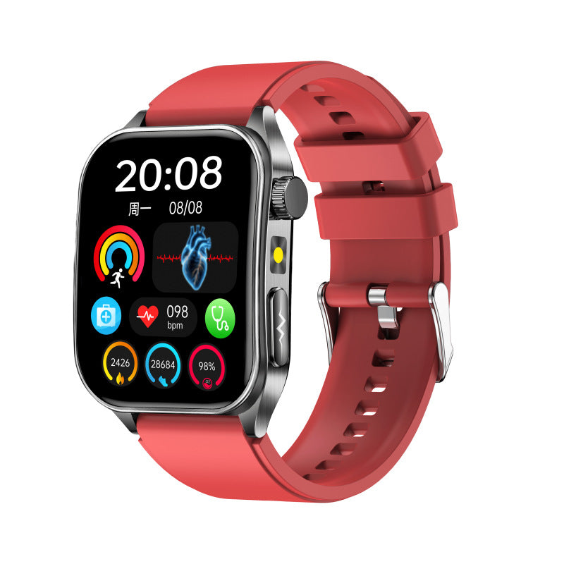Dual-probe 650nm Laser Therapy HRV Bluetooth Calling Health Watch