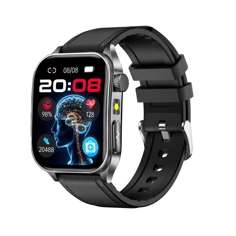 Dual-probe 650nm Laser Therapy HRV Bluetooth Calling Health Watch