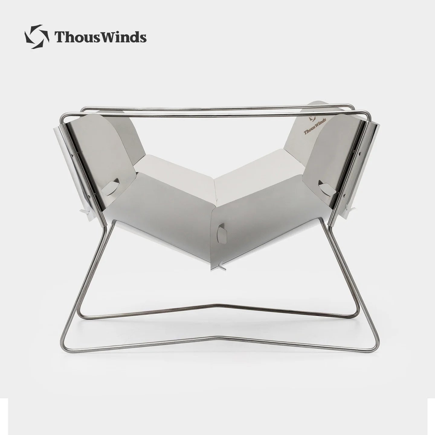 Ultralight Outdoor Foldable Stove Camping Quick-install Wood Stove Fire Pit for Trekking Heating Cooking