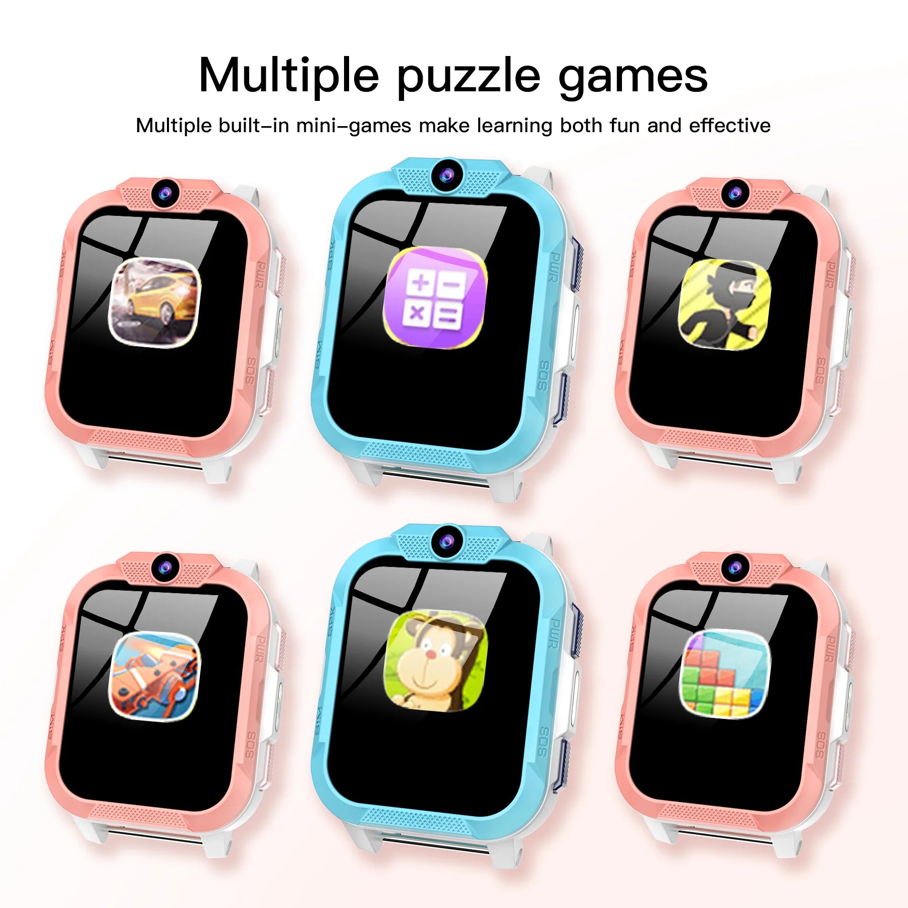I YAN Z40Pro kids' waterproof smart watch with GPS, video monitor, 4G call, SOS, and digital display for children.