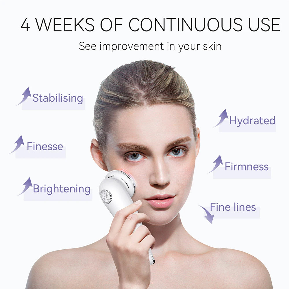 ANLAN EMS Facial Massager Pro Face Lifting Skin Rejuvenation Cold Hot Compress Deep Cleaning Anti-aging Skincare Beauty Device