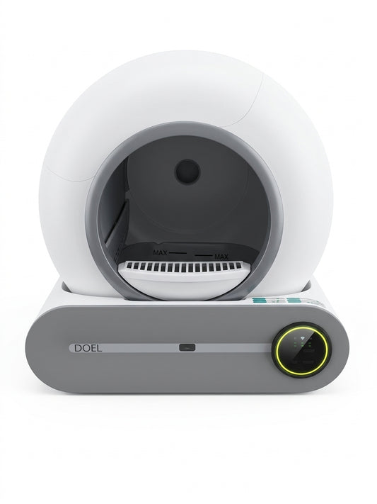 65L Large Capacity with Ion Odor Elimination & 2.4G WiFi APP Remote Control for Large Cats