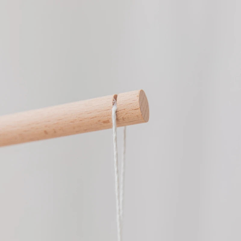 Boho Rainbow Baby Crib Mobile – Wooden Montessori Bed Bell for Newborns - I YAN