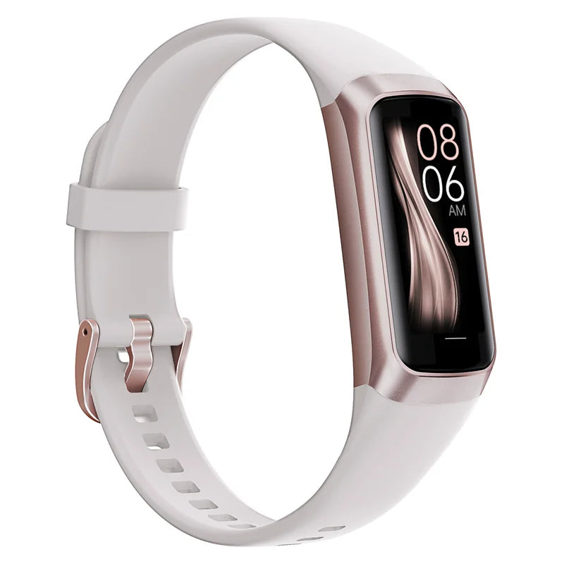 C60 2024 Smart Bracelet with Thermometer Pedometer IP67 Waterproof Sport  Band AMOLED Watch for Men Women Smartwatch Watch
