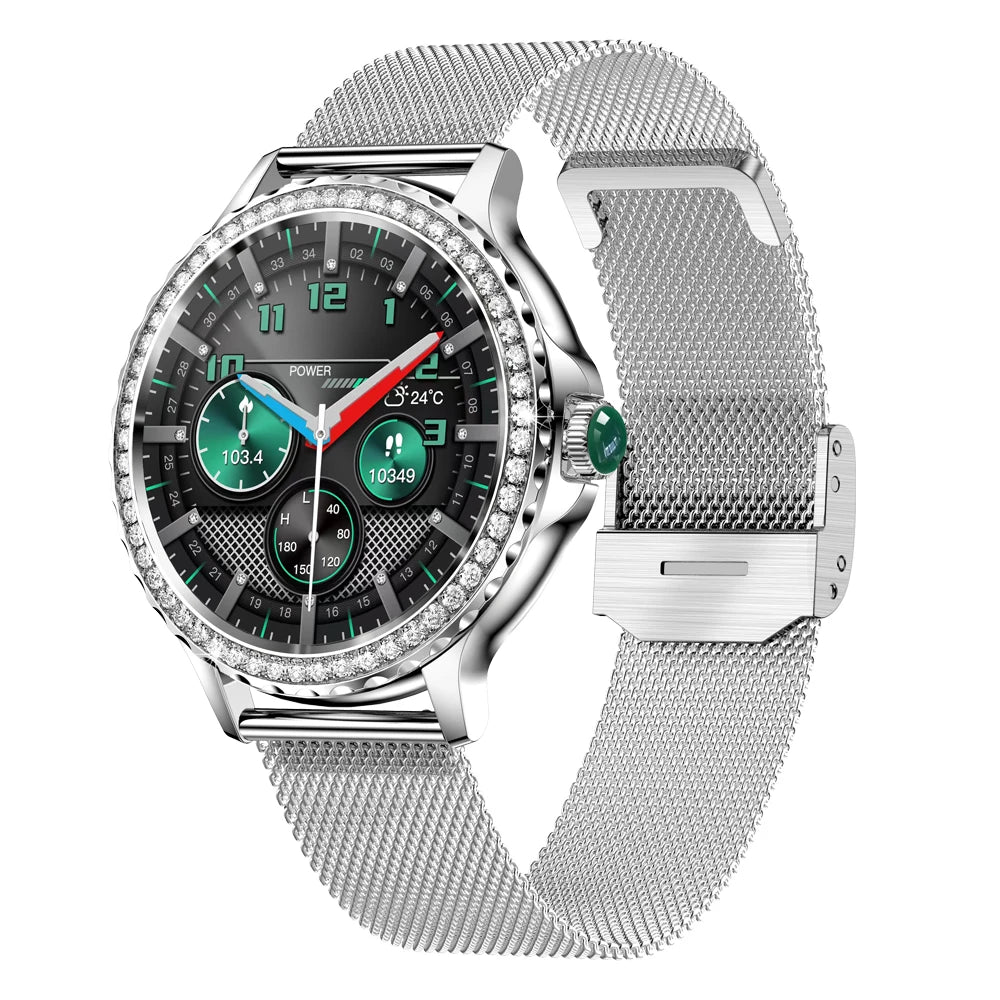 NX19 Sport Ladies Smart Watch Women  Fitness Tracker Heart Rate Smartwatch for Android IOS