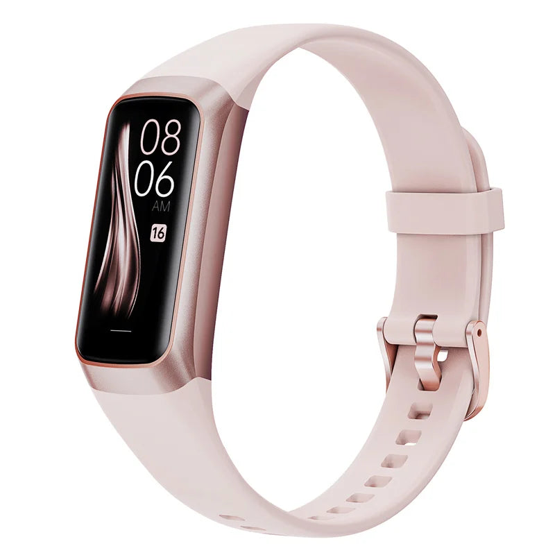C60 2024 Smart Bracelet with Thermometer Pedometer IP67 Waterproof Sport  Band AMOLED Watch for Men Women Smartwatch Watch