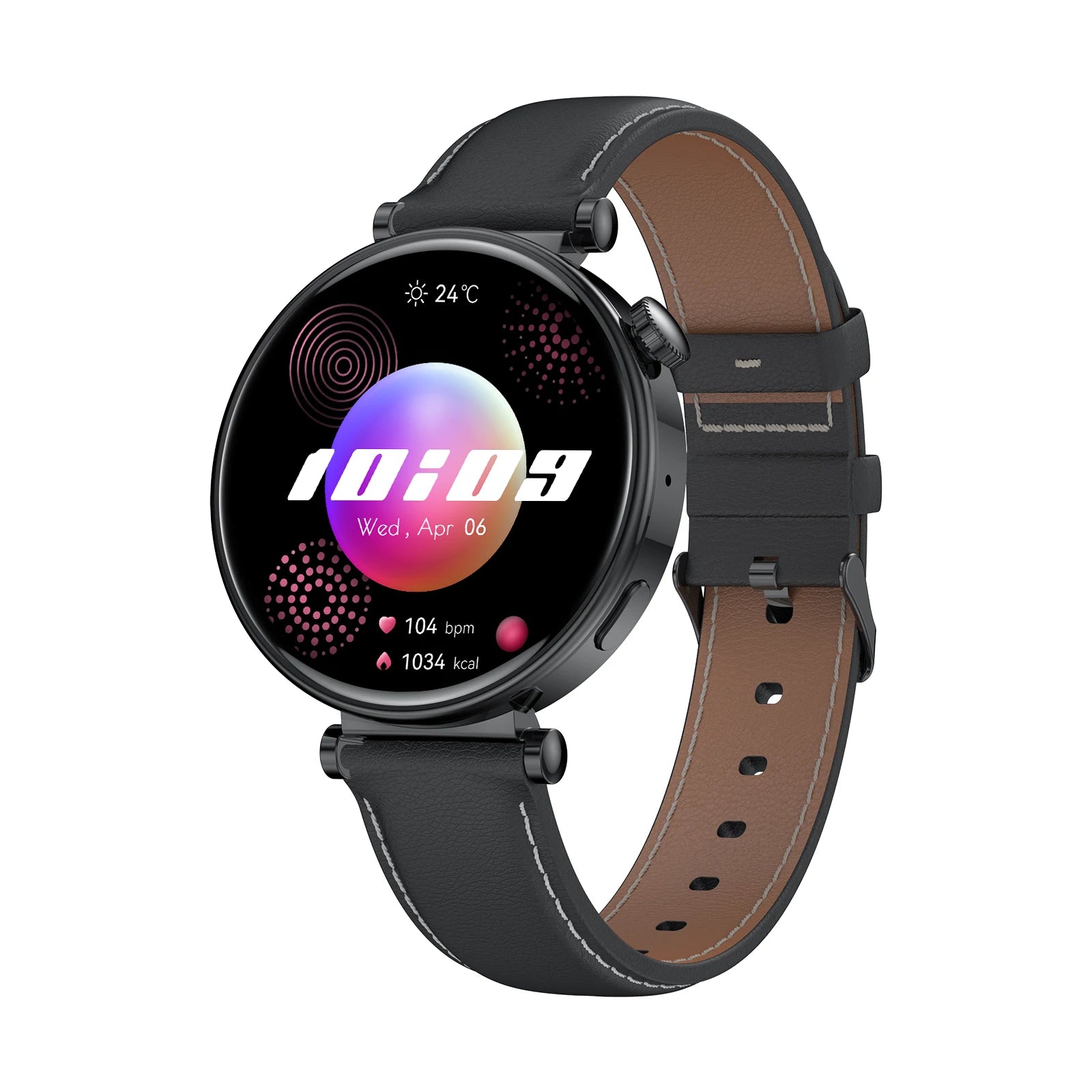 Newest 1.32" HK41 Smart Watch for Lady BT Call Heart Rate Sleep Monitor Women's Health Female Amoled Smartwatch Wearable Devices