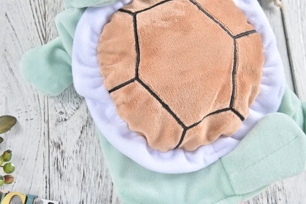 Green Happy Turtle Halloween Pet Dog Clothing For Small Puppy Cat Hood Two Legs Winter Warm Doggie Outfit Hoodie Apparel Jackets