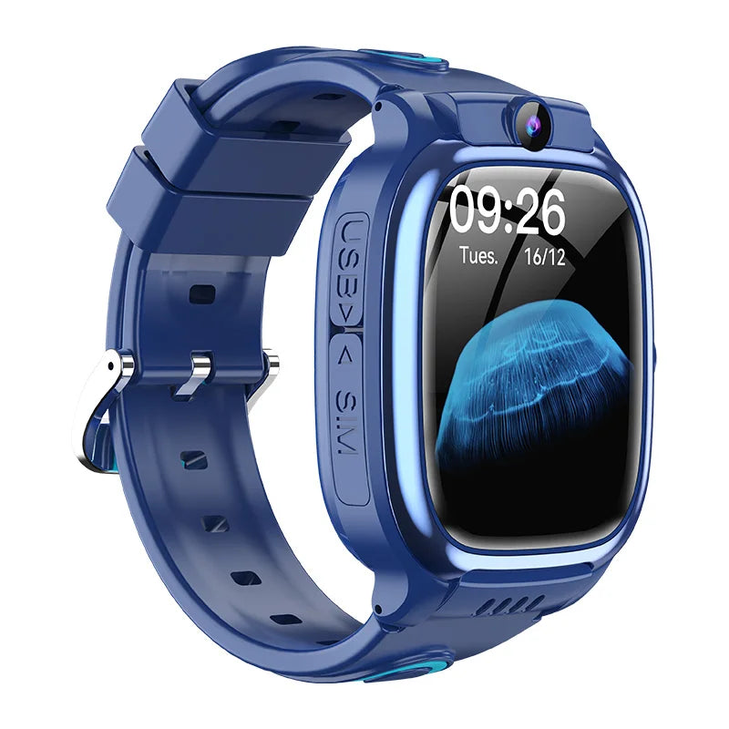 Y88 Smartwatch Children Video Call 1.69inch Screen Anti-Lost LBS+WiFi Positioning 4G Kids Smart Watch with Sim Card