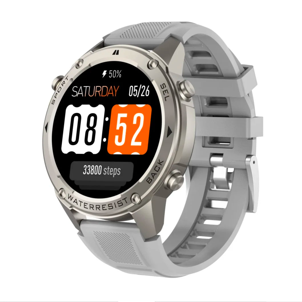 Smartwatch Con Android Offline GPS 5ATM Smart Watch Man Motion Trajectoring Recording Pedometer Steps Distance Calories
