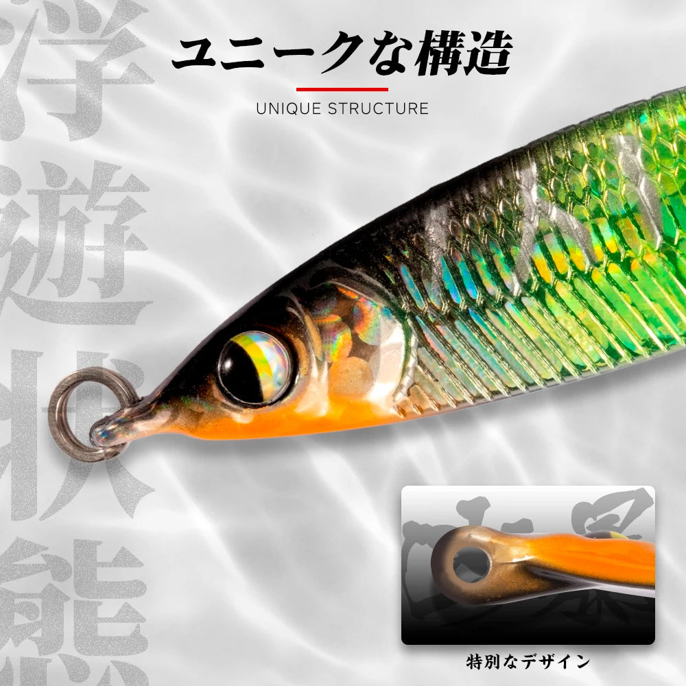 Hunthouse 2.1/3.4/4.9g Sinking Spoon Fishing Lure Trout Lure Small Metal Bait Rolling Spoons For Fishing Bass Trout Fish Tackle