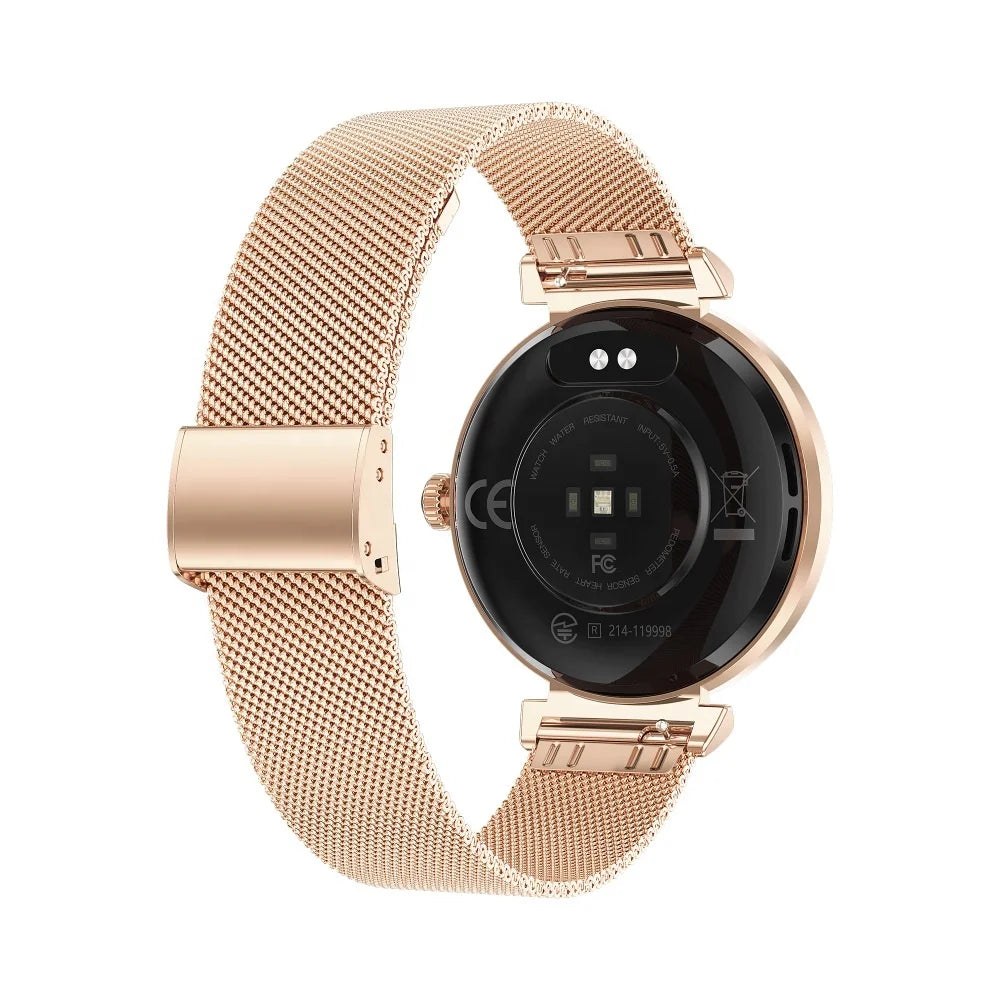 NX7 Pro AMOLED Smart Watch 1.19 Inch 390*390 Round Screen BT Calling IP68 Reloj NX7 Pro Smartwatch for Women