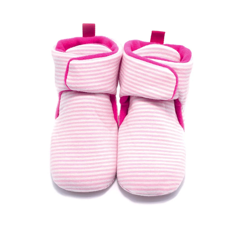 Unisex Baby Newborn Coral Fleece Bootie Winter Warm Infant Toddler Crib Shoes Girls Boys Floor First Walkers Boots