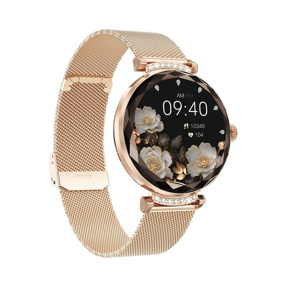 NX7 Pro AMOLED Smart Watch 1.19 Inch 390*390 Round Screen BT Calling IP68 Reloj NX7 Pro Smartwatch for Women