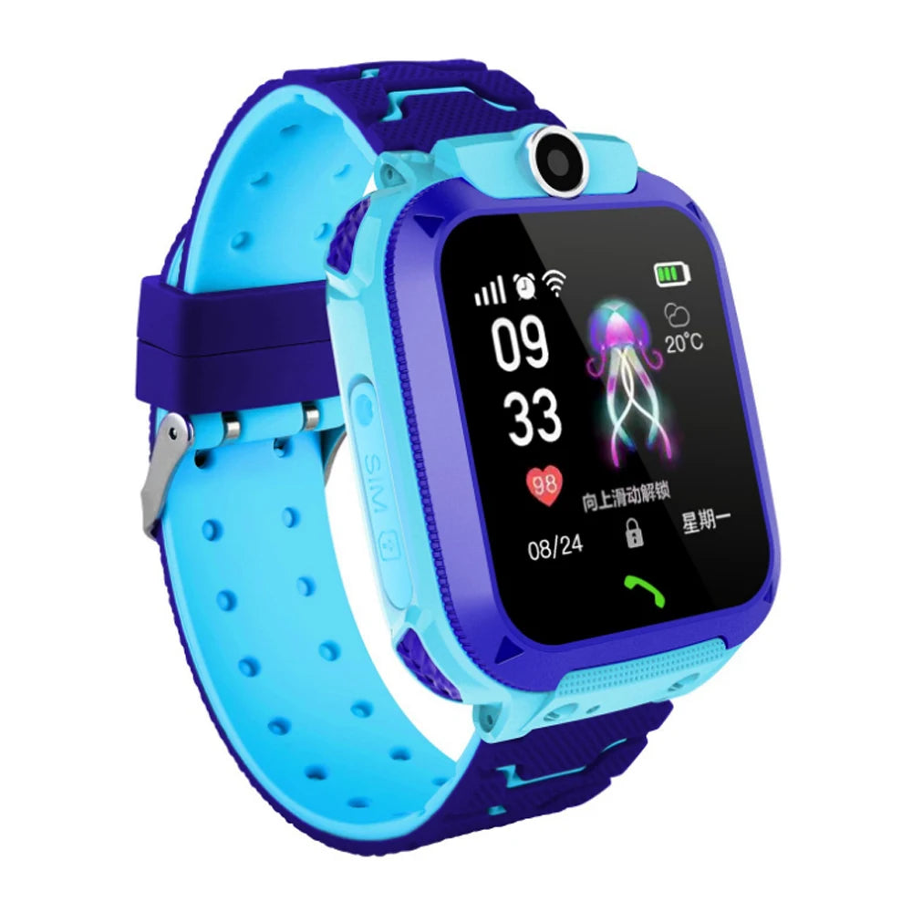 2026 Hot Sale Q12 Smartwatch 2G for Child Anti-lost SOS Call GSM LBS Location Kids Smart Watch Q12 Game Smart Watch Plastic IPS