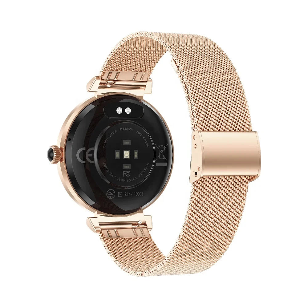 NX7 Pro AMOLED Smart Watch 1.19 Inch 390*390 Round Screen BT Calling IP68 Reloj NX7 Pro Smartwatch for Women