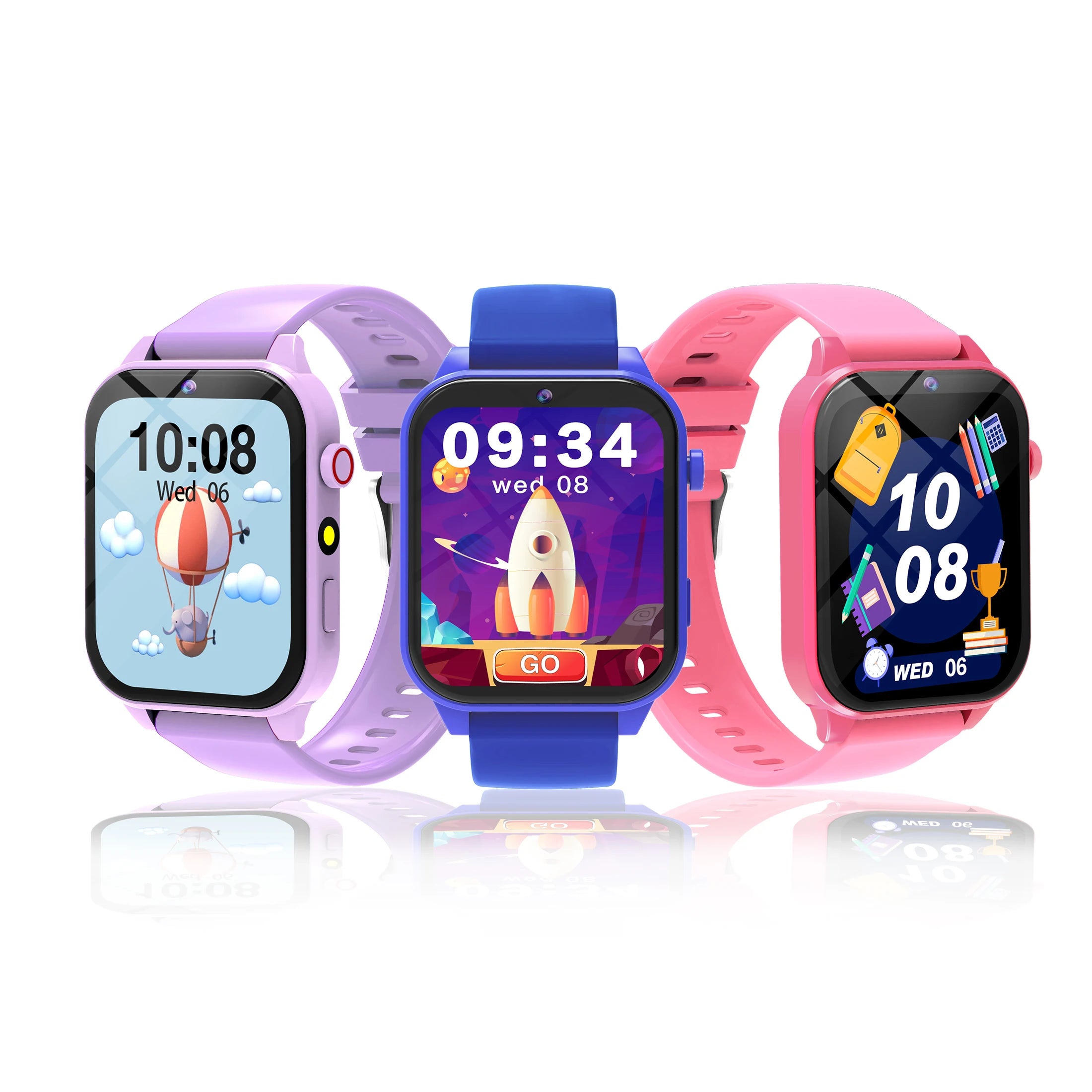Children Sim Card LBS SOS T6 Game Smartwatch Reloj Inteligente Kids Smart Watch Kids Q12