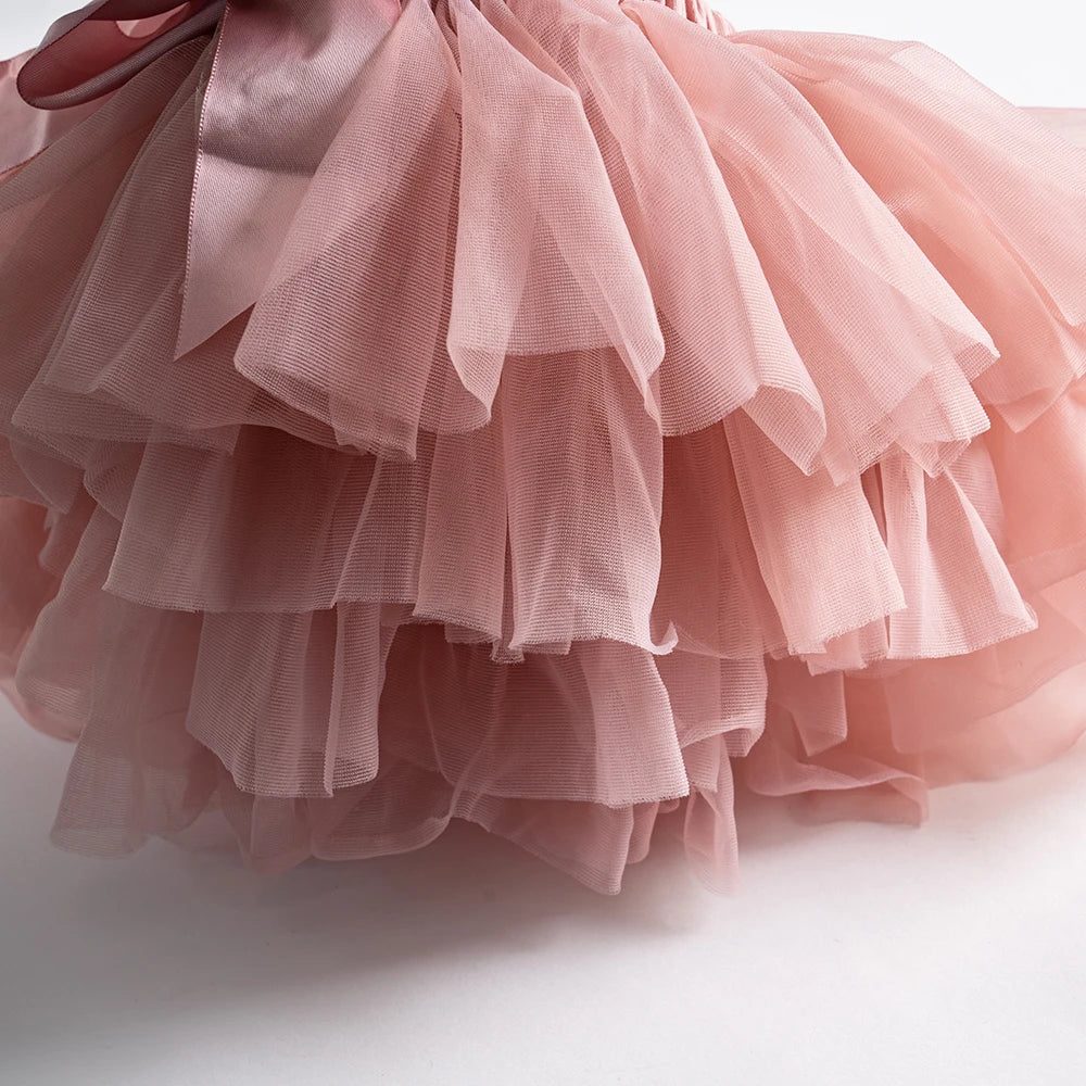 Baby Girls Tulle Tutu Bloomers Infant Newborn Diapers Cover 2pcs Short Skirts+Headband Set Girls Skirts Rainbow Baby Skirt
