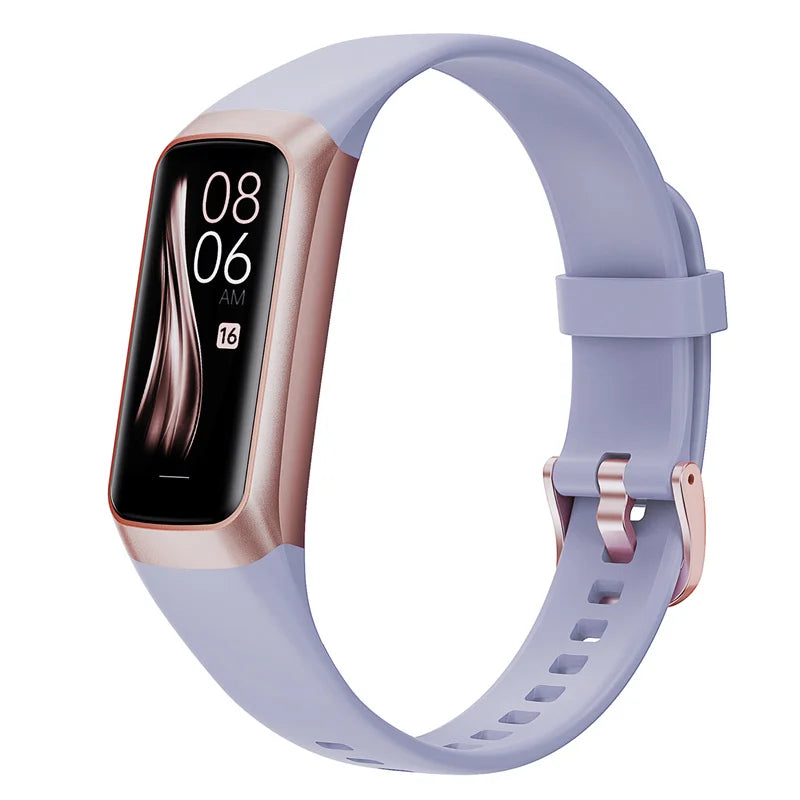 C60 2024 Smart Bracelet with Thermometer Pedometer IP67 Waterproof Sport  Band AMOLED Watch for Men Women Smartwatch Watch