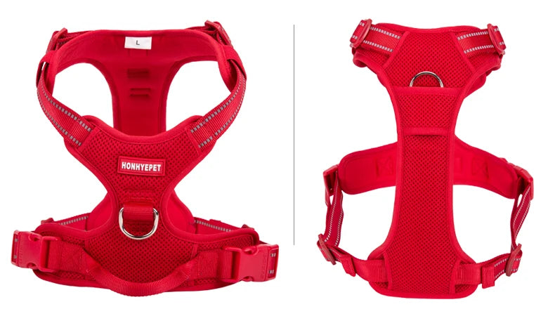 Truelove Pet Harness Big Medium Dog Chest Strap Explosion-proof Teddy Small Dog Golden Retriever Dog Designed for Outdoor Safety