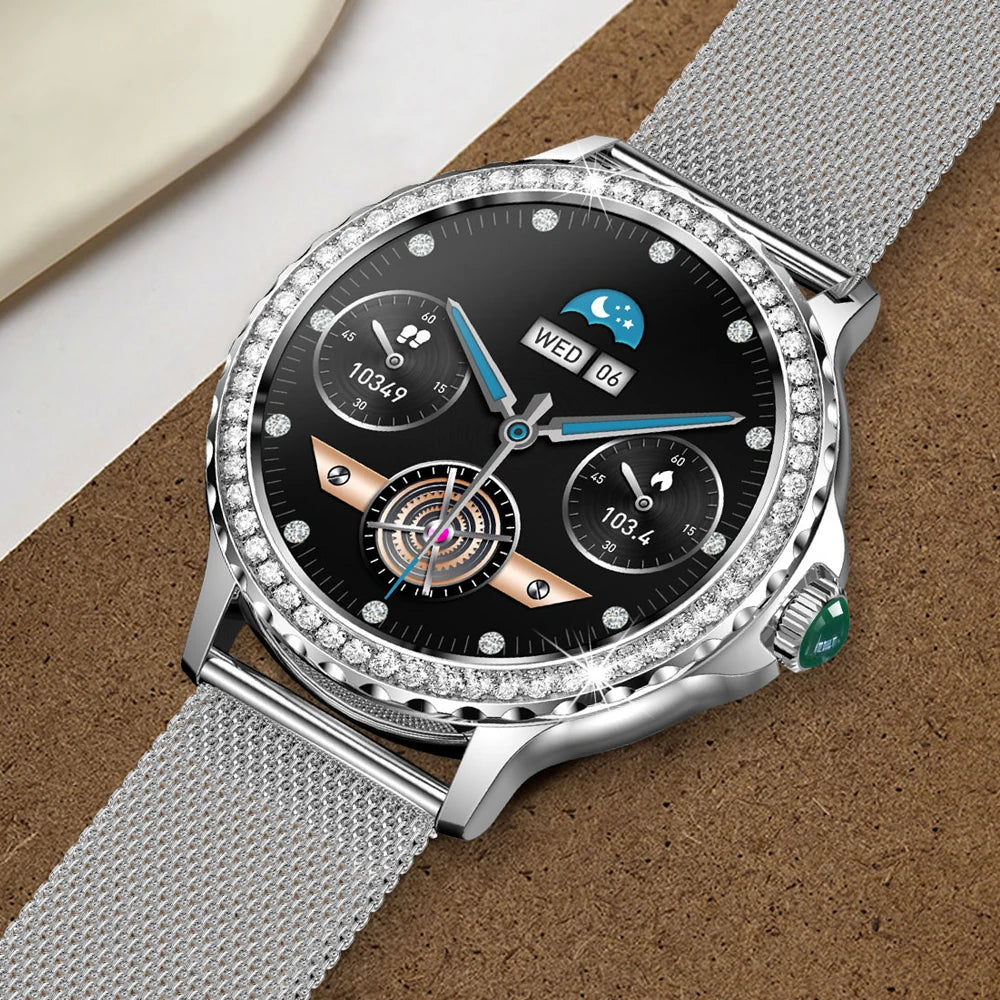 NX19 Sport Ladies Smart Watch Women  Fitness Tracker Heart Rate Smartwatch for Android IOS