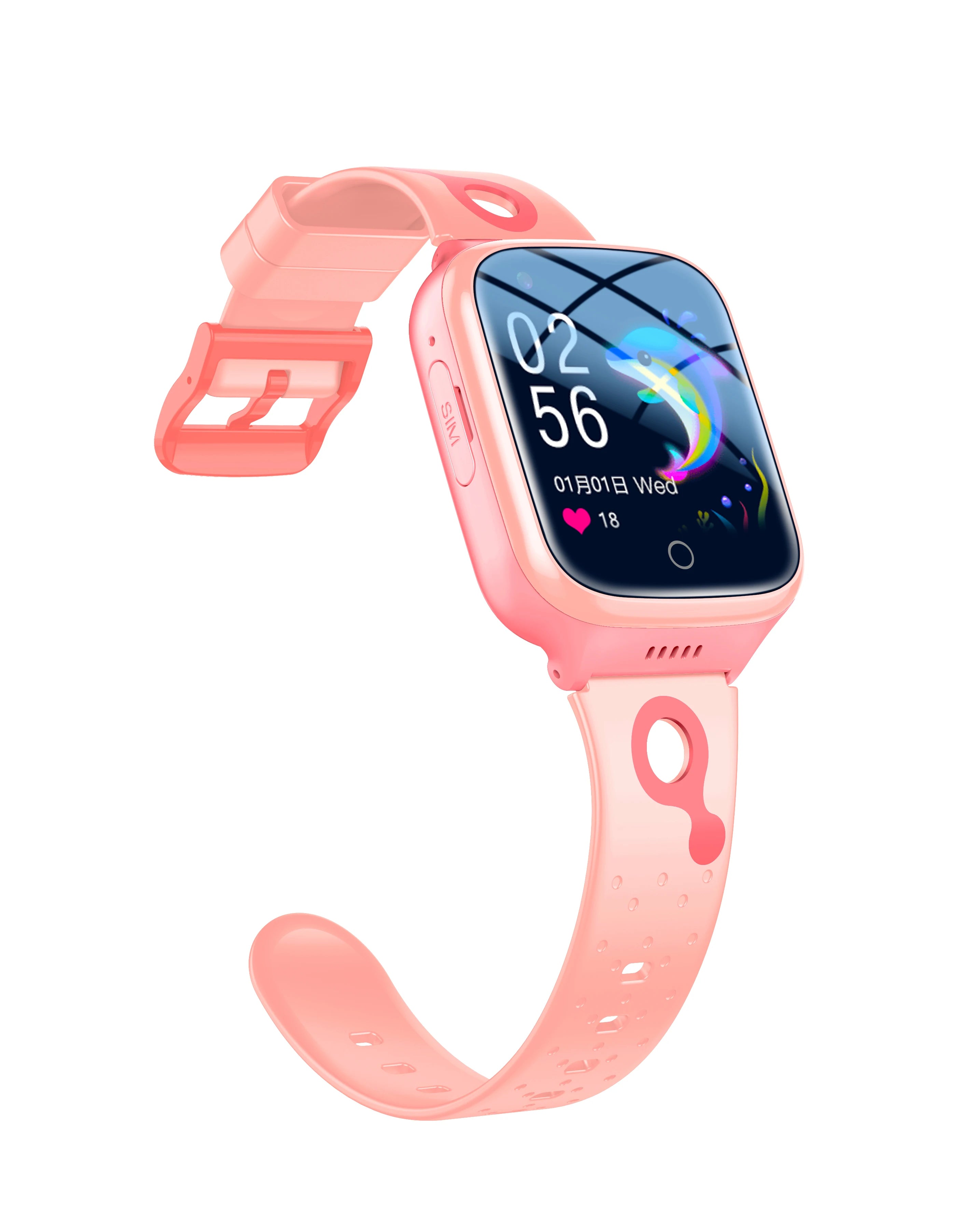 K26 Kids Watch for Children Smart Watch with 4G Sim Card GPS Positioning SOS Phone Call Footprint Tracker Big Battery Waterproof