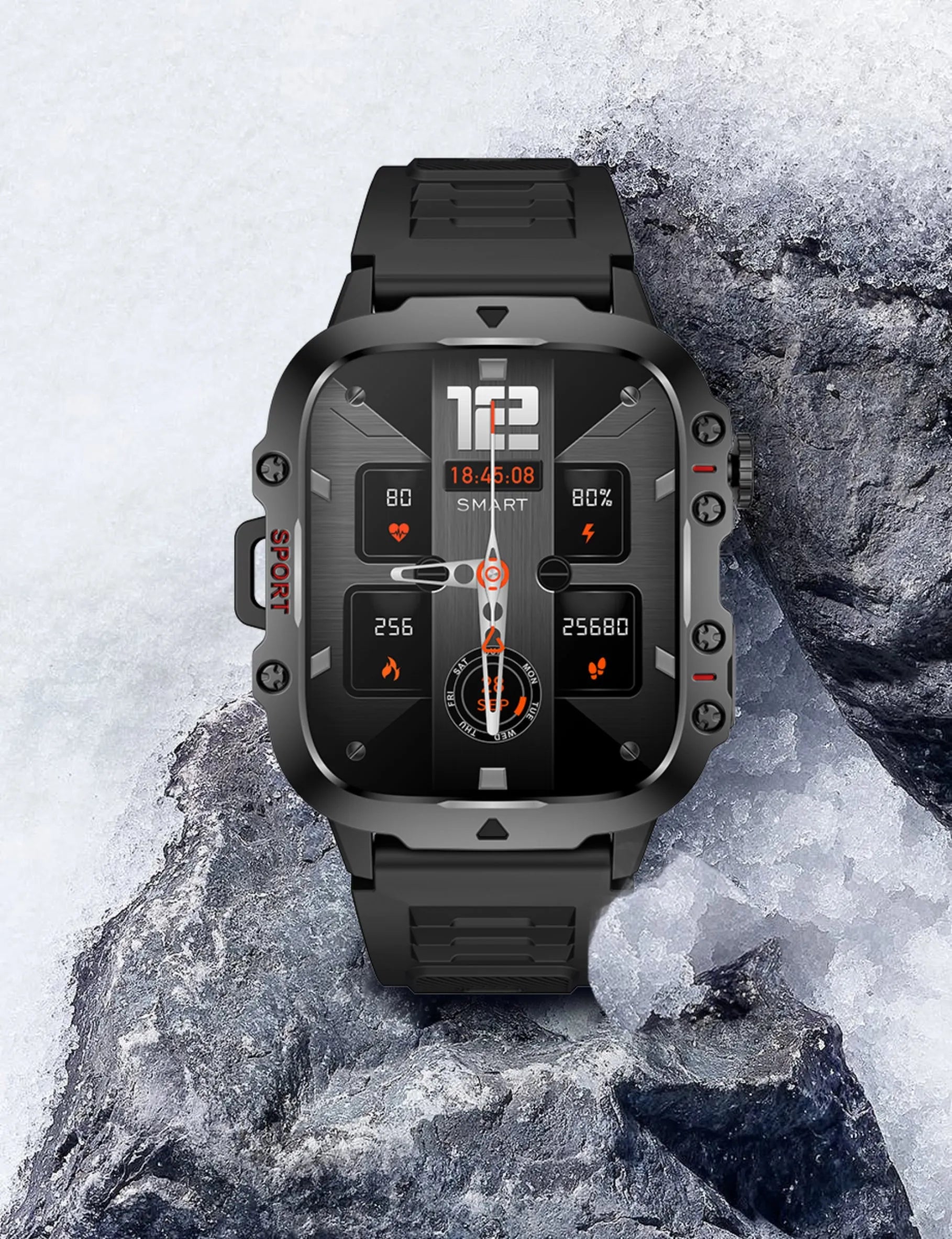Original Military Men Smart Watches Wireless Call Fitness Clock IP68 Swim Waterproof Sport Smartwatch for Women IOS Android 2025