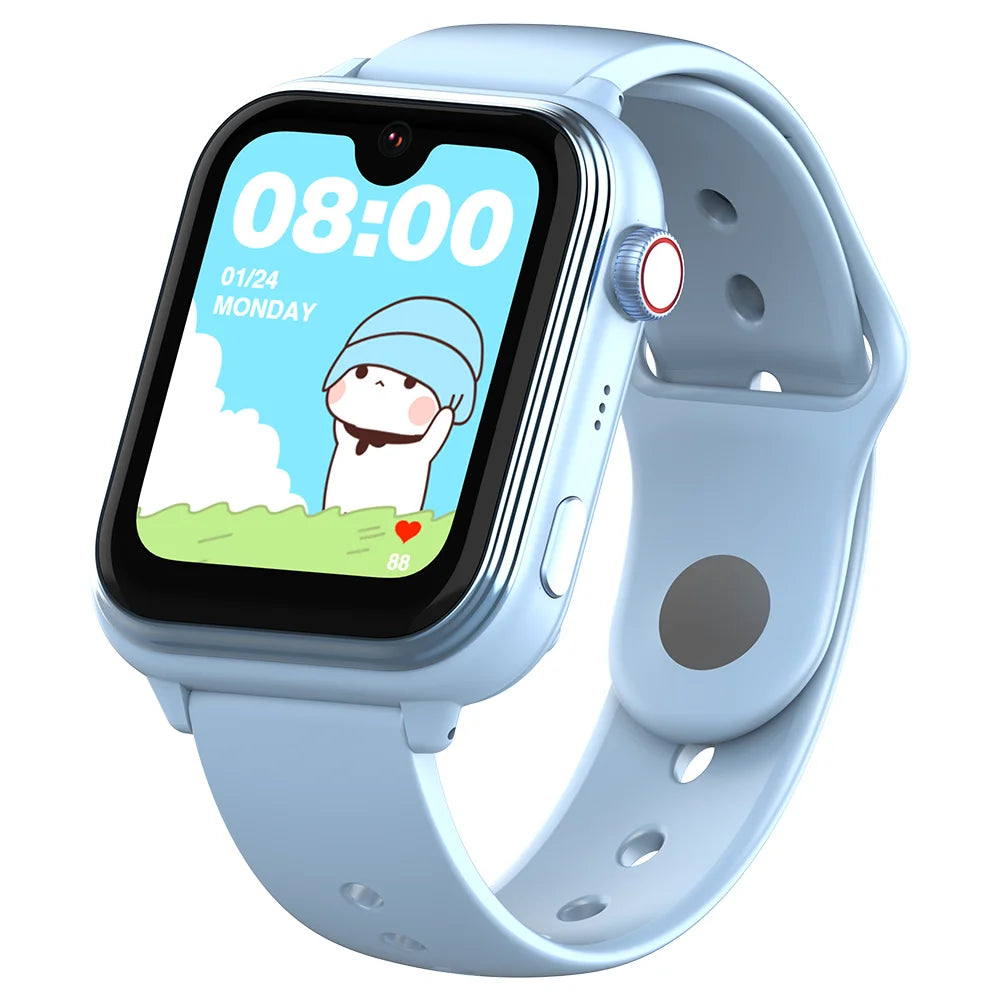 Wonlex KT37 Kids Smart Watch AI Voice Assistant GPS WiFi Location Tracker SOS Alert Video Call WhatsApp Smart Watch for Children