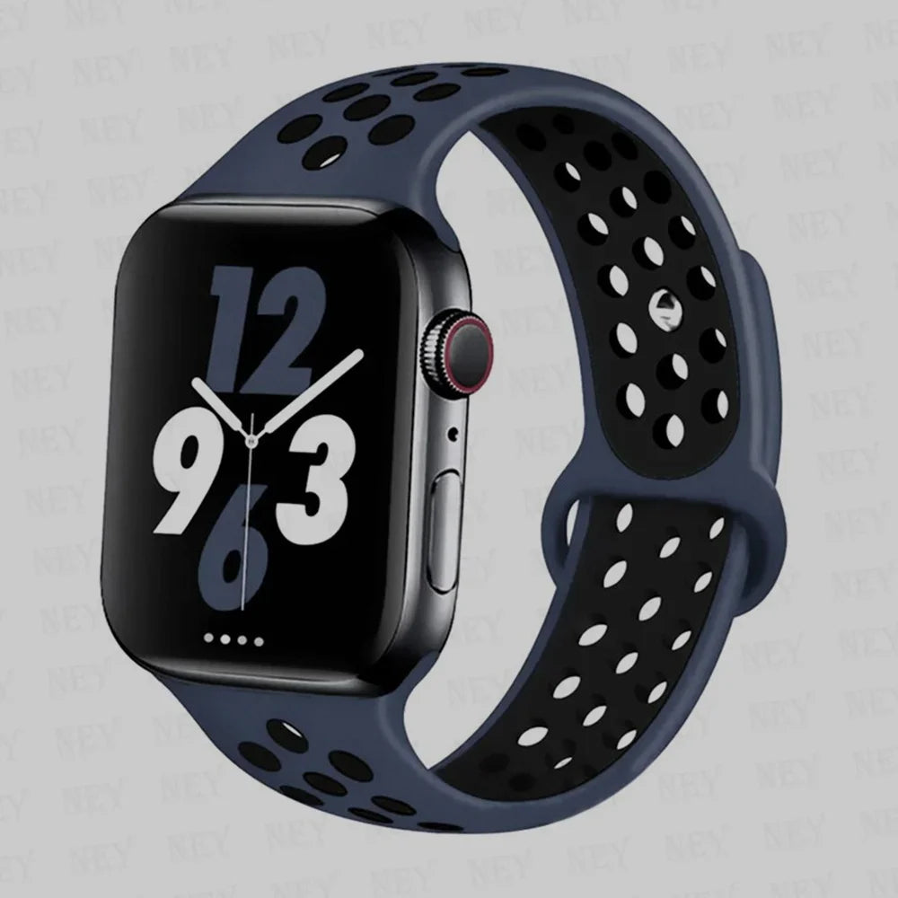 Sport strap For Apple Watch Band Ultra 49mm 44mm 45mm 38/40mm/41mm Silicone Pride Bracelet correa iWatch Series 8 7 6 4 5 3 9 SE