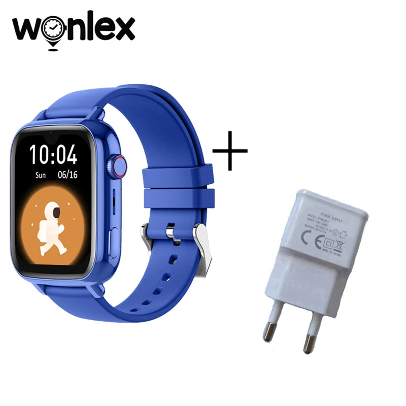 Wonlex 4G Watch Kids GPS WiFi Location KT34 Video Call SOS Alert Tracker Monitor Google Store Game Children's smart watch 2025