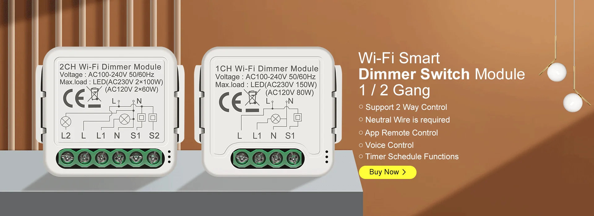Wifi Wall Touch Switch EU No Neutral Wire Required Smart Light Switch 1 2 3 Gang 220V Tuya Smart Home Support Alexa Google Home