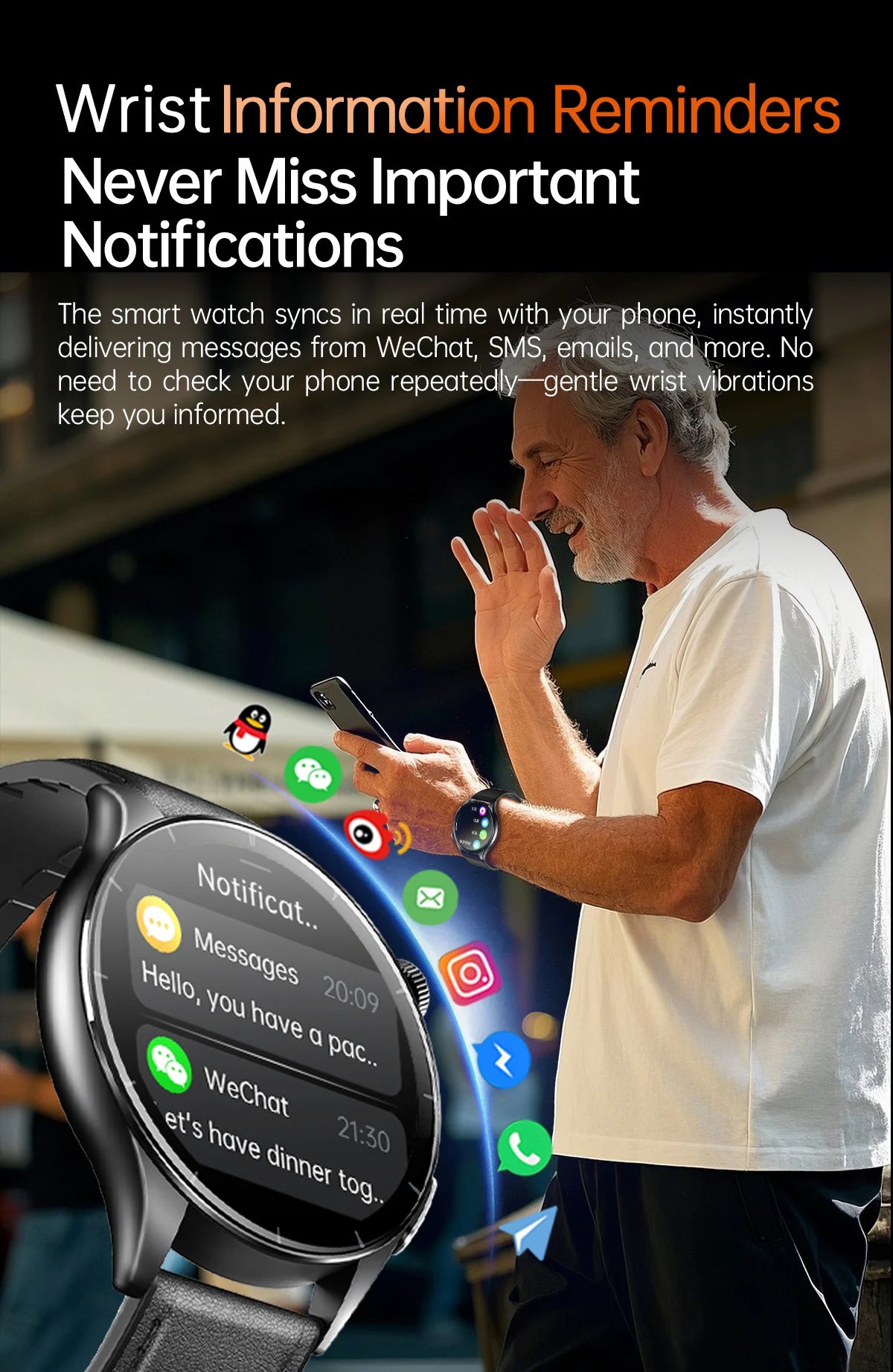 New ECG+PPG Health Diagnosis Smartwatches Men Women Clock Uric Acid Lipid BP Heart rate Tracker NFC Sports Smart Watch IOS