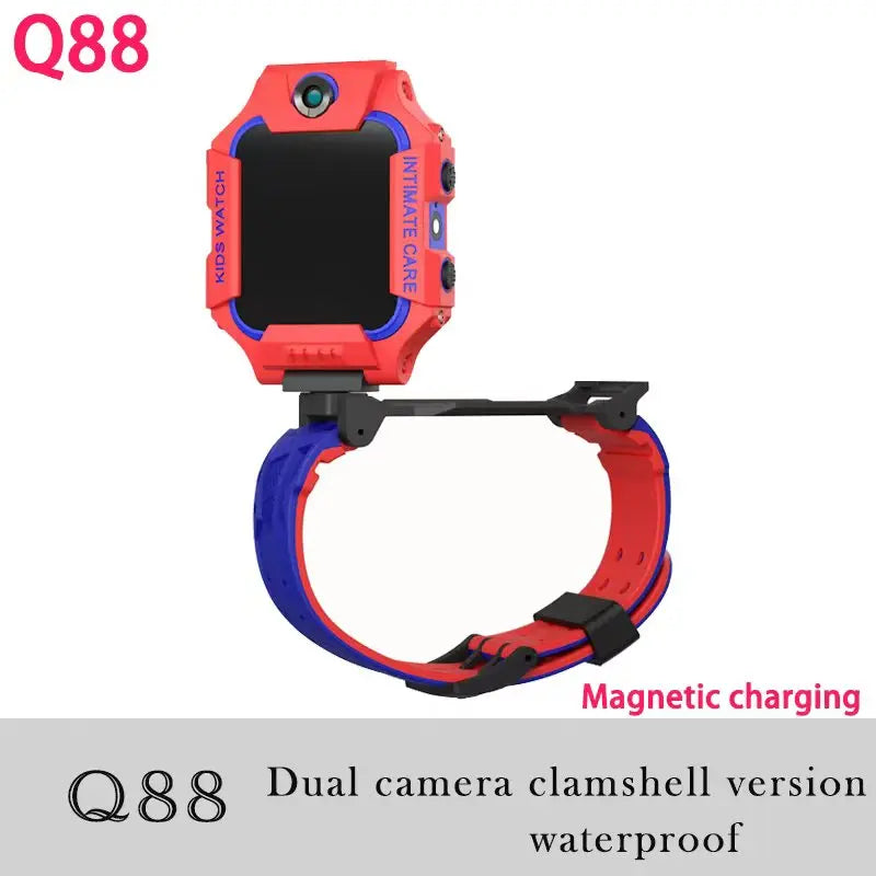 Kids Smart Watch SOS SIM Card LBS Tracker – Waterproof Phone Watch with Camera for Boys & Girls (Q19 / Z1 / A28 / Q88) - I YAN