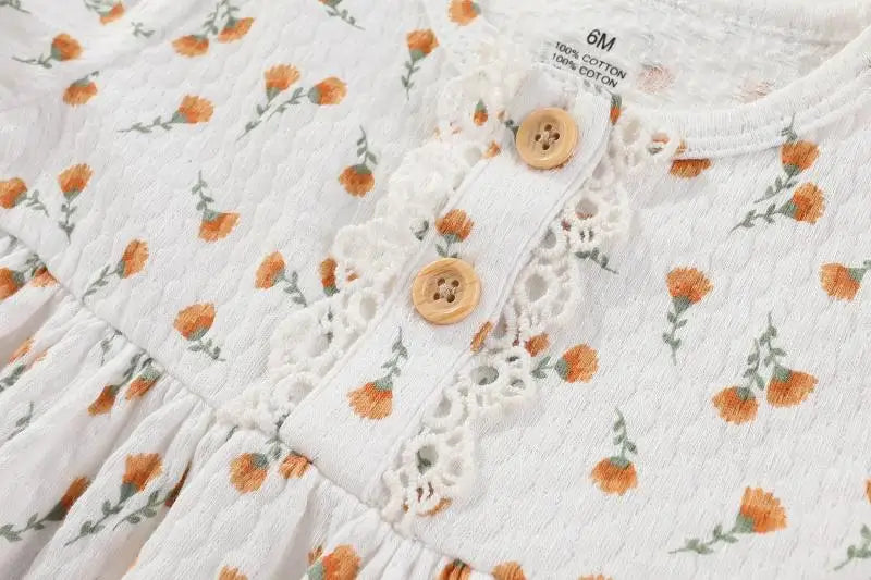 Baby Girl Clothes Sets Cotton Bodysuit +Headband Short Sleeve Newborn Baby Girl Jumpsuit Summer Solid Color 6-24Months Bebes