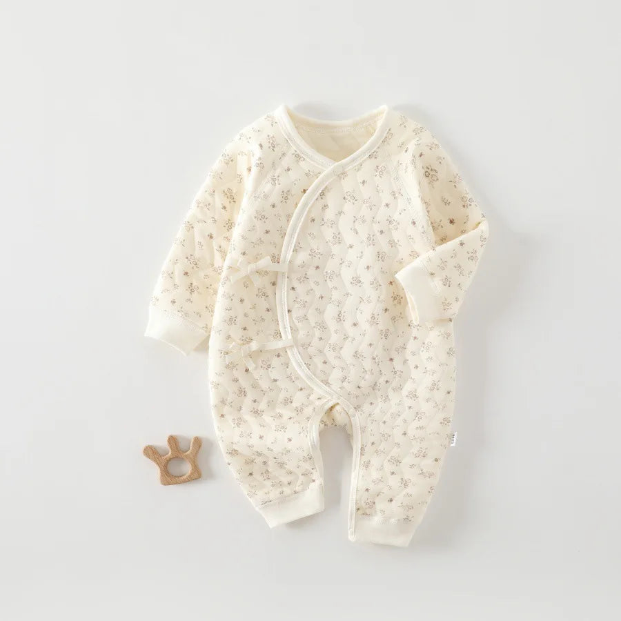 Baby Cotton Knit Jumpsuit | Soft Cartoon Romper for Newborns 0-3M - I YAN
