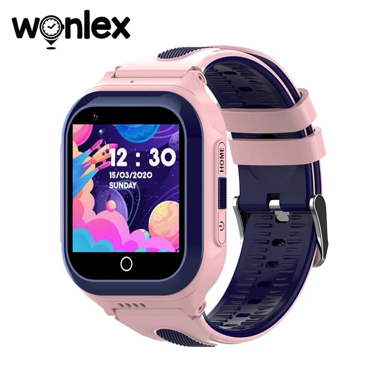 Wonlex KT24S 4G Kids Smart Watch GPS WiFi LBS Tracker – Video Camera Voice Chat GEO Fence for Children - I YAN