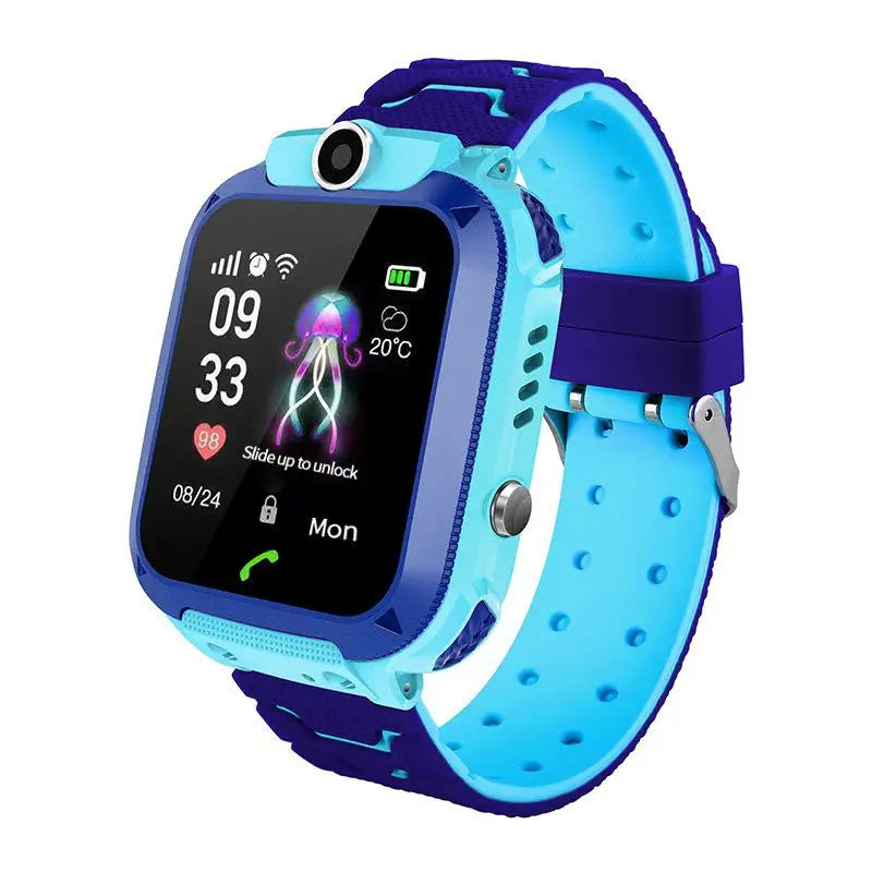Q19 Children Kids Smart Watch SOS Phone Call Location Tracker Anti-Lost Camera Voice Function Touch Screen Waterproof Student
