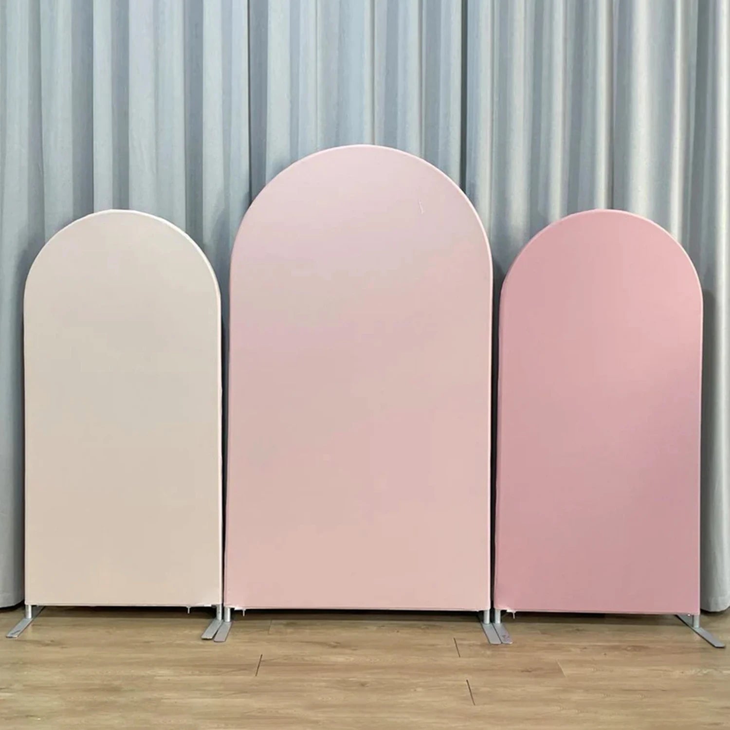 Kpop Demon Hunters Arch Backdrop CoverGirl Group Birthday Arched Banner, Spandex Elastic Photo Booth Background for Party Decor