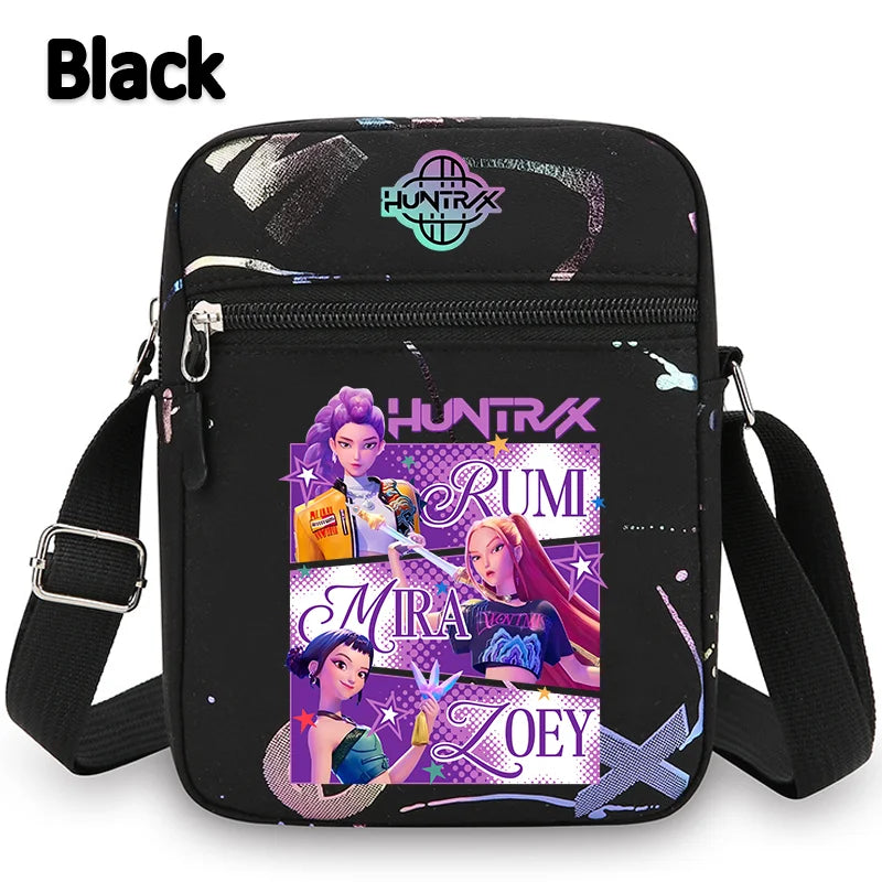 New⭐️KPOP Demon Hunters Crossbody Phone Bag Single Shoulder Pouch Coin Wallet Purse Warriors Handbag Fans Gril Gifts
