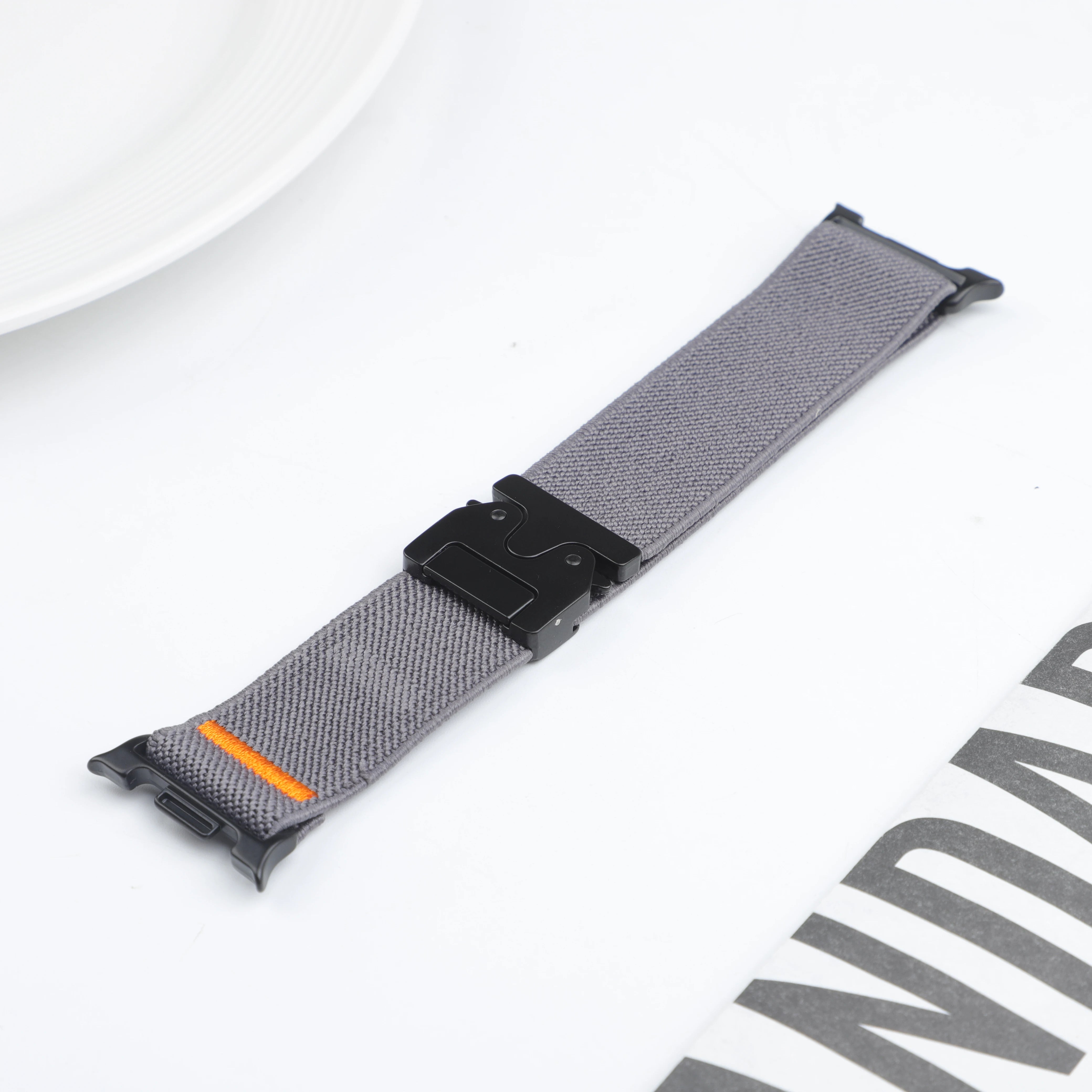 Parachute Strap For Samsung Galaxy Watch 8 40mm 44mm stretch Nylon correa pulseira Bracelet for Galaxy Watch 8 classic Band 46mm