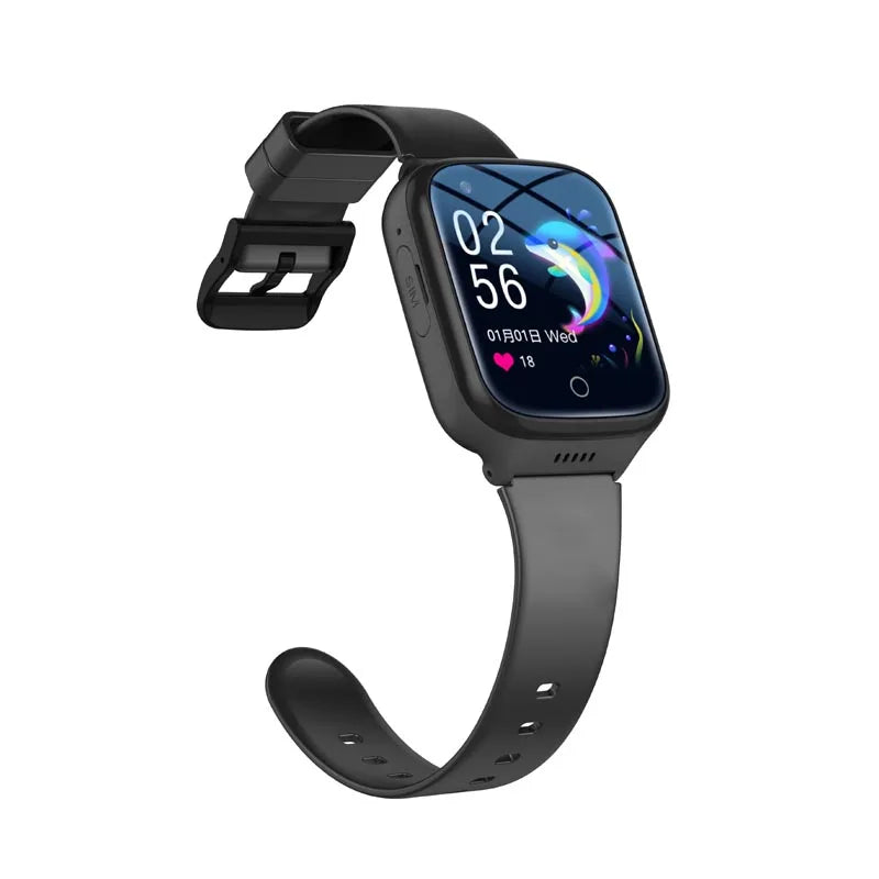 4G Kids Smartwatch Phone GPS Tracker K9 – SOS HD Video Call IP67 Waterproof Touch Screen Children Smart Watch - I YAN