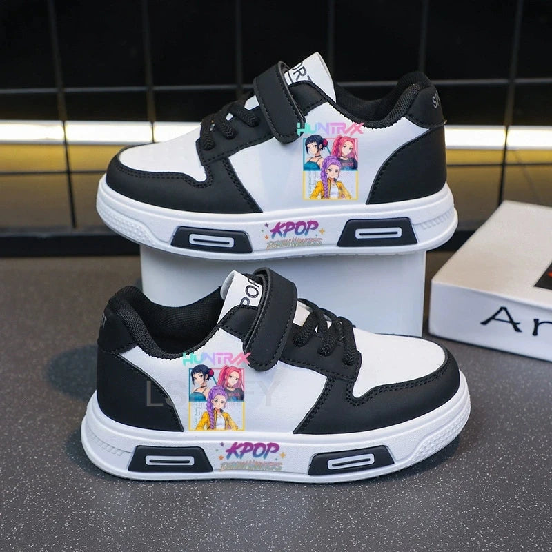 Hot Children's Fashion Casual Shoes Kids Student New Design White Sport Shoes Boys Girls Anti-slip Outdoor Breathable Sneakers