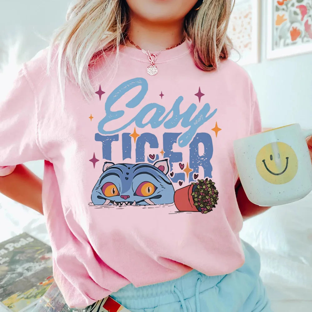 Anime KPop Demon Hunters T-shirt Tops for Children Casual Loose Girl Boy Clothing Round Neck Short Sleeve Street Style T-shirts