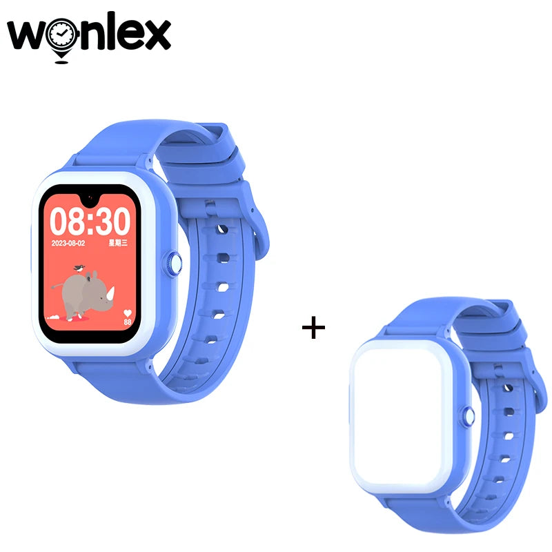 Wonlex KT31 Smart Watch for Children 4G SOS WIFI GPS Tracker AMOLED HD screen Video Call 900mAh Battery Kids SmartWatch Whatsapp