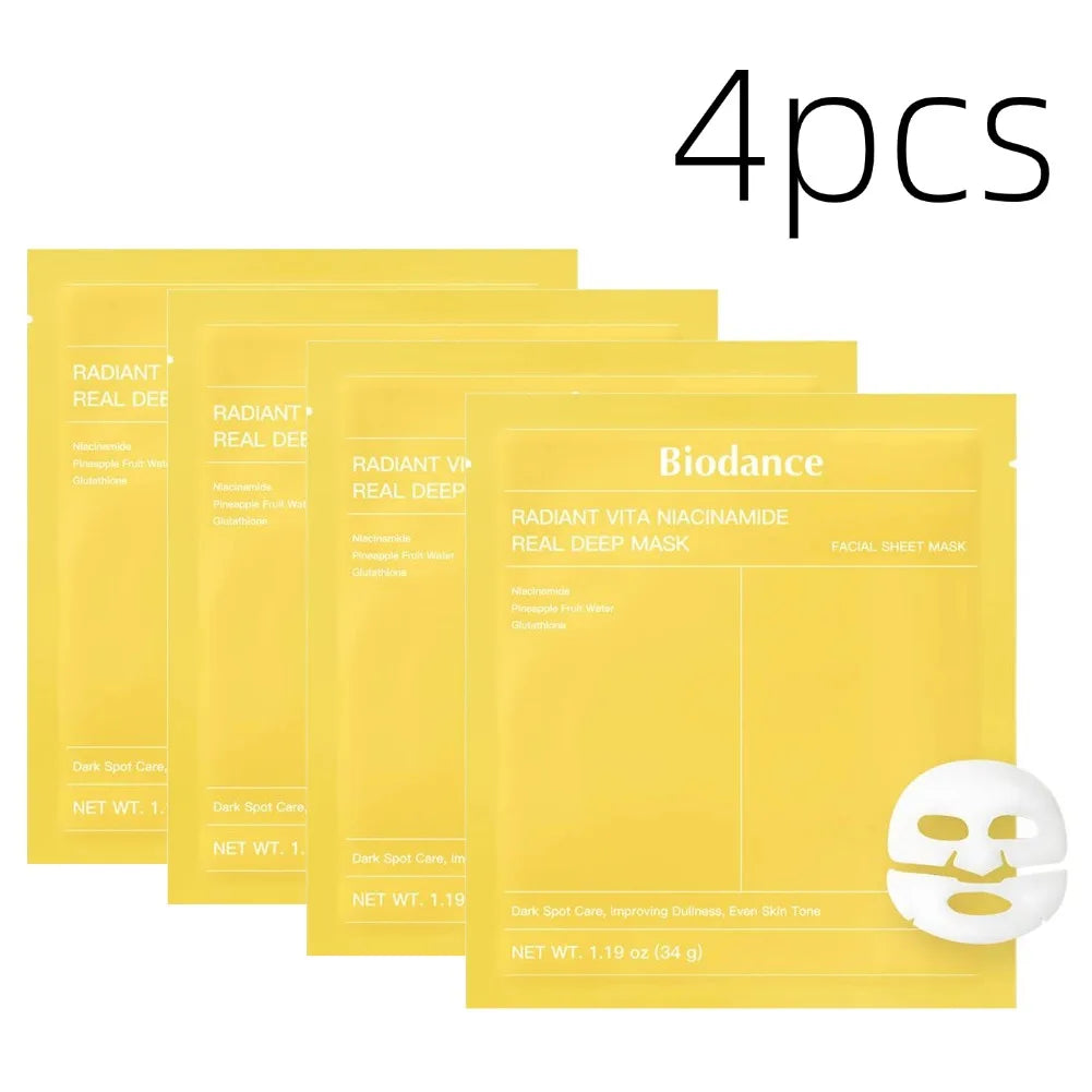 Bio-Collagen Sleepable Collagen Face Mask Face Barrier Repair Soothing Ampoule Essence Moisturizing Refined Pores Mask Skin Care