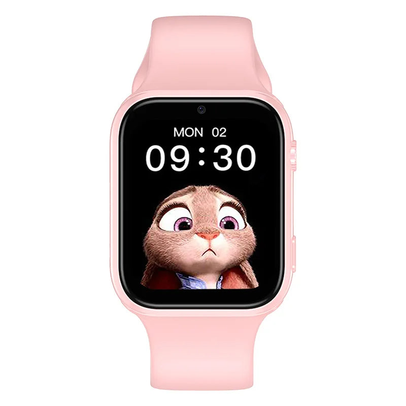 Kids' I YAN Smart 4G call watch with GPS, waterproof design, digital display, and SOS, suitable for boys and girls.